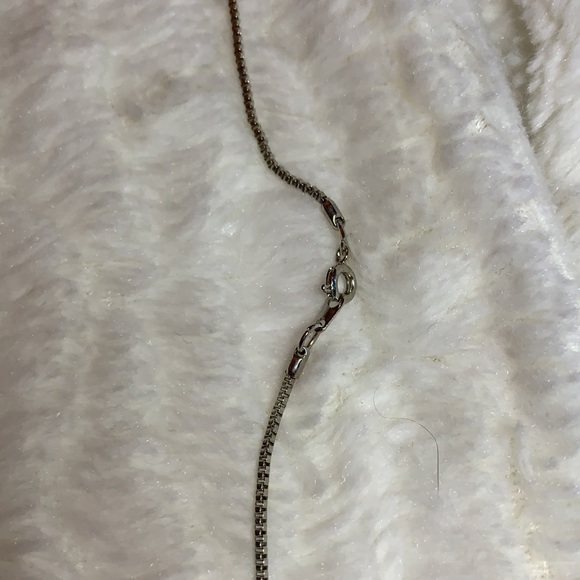 gemstone geometric necklace - Picture 3 of 3